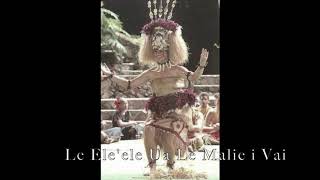 Apatunity  Le Eleele Ua Le Malie i Vai 2020 Samoan Taualuga Song [upl. by Ecnaled674]