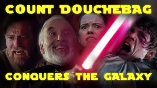 Star Wars YTP Count Douchebag Conquers the Galaxy [upl. by Airdnax535]