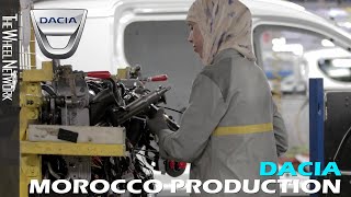 Dacia Production in Morocco [upl. by Niatsirhc945]