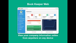 How to use Book Keeper Web  How to Upload Company and View your Information online ENG [upl. by Grosz34]