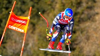 Mikaela SHIFFRIN  Downhill  Cortina dAmpezzo ITA  2024  DNF [upl. by Socram]