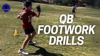 4 QB Footwork drills [upl. by Snyder495]