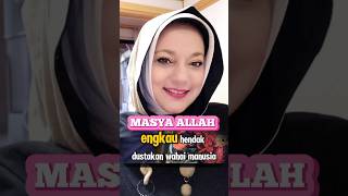 KEBAHAGIAAN MARISSA HAQUE DIARTIKAN DENGAN BAHASA AL QURAN [upl. by Purity]