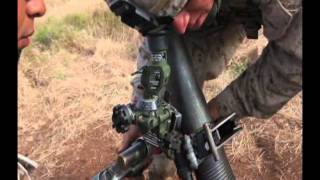 M252 81mm Mortar Live Fire [upl. by Gillie]