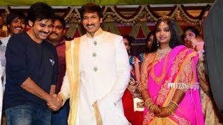 Pawan Kalyan With A New Look Gopichand  Marriage [upl. by Riatsala]