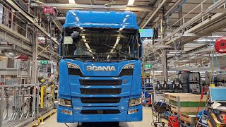 Inside Scania production Manufacturing process at the Truck Factory [upl. by Ohcirej628]