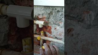 How To Fix Kitchen Shink Mixer Pipe Fitting किचन में पाइप कैसे लगाए  short Feed  youtube shorts [upl. by Iduj]