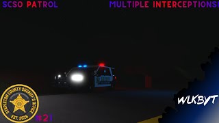 ROBLOX  Firestone SCSO  Multiple Interceptions  20 [upl. by Zitella]