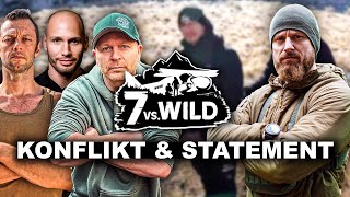 7 vs Wild  FRITZ STATEMENT zum MOBBING und KONFLIKT Hätte es zum SCHLAG kommen KÖNNEN [upl. by Asilegna780]