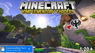 Complementary Shaders Minecraft PE 120 🔥  Render Dragon  No Clickbait   100 Working [upl. by Leuqram]