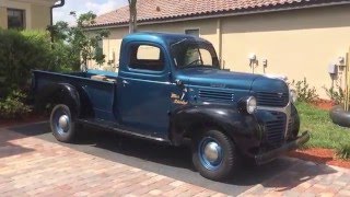 1947 Dodge WD15 Pickup [upl. by Oster]