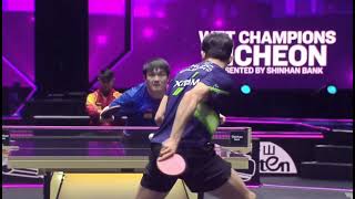 HUGO CALDERANO vs FAN ZHENDONG WTT INCHEON 2024 [upl. by Nibur352]