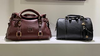 Coach Ruby 25 VS Dooney amp Bourke Florentine Satchel  Collab w BVPDX [upl. by Squier]