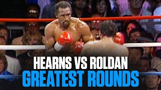 One Of The Wildest Rounds In Thomas Hearns Career [upl. by Idnym]