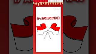 Bendera Indonesia funny drawing shorts indonesia biobaarts hut79ri [upl. by Glaser]