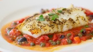 Beths 15Minute Cod Provencal  REAL TIME RECIPE [upl. by Leinoto38]