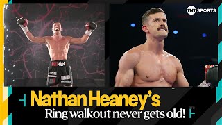 Nathan Heaneys EPIC ring walk in Birmingham to DELILAH 😍🎵  TheMagnificent7 [upl. by Trellas]