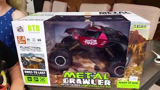 RC Rock Crawler 114 twin motor unboxing and test Sulong Toys [upl. by Heyde]