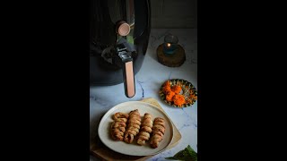 Twisted Kachori  Homemade Kachori Recipe  Twisted Kachori by Balzano Air fryer [upl. by Ube]