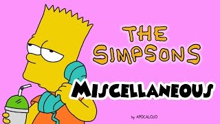 The Simpsons  Miscellaneous Commercial Compilation 1990  2016 [upl. by Cinimod294]