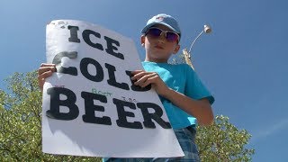 Utah Boy Selling ICE COLD BEER Prompts Calls to Police [upl. by Yklam958]