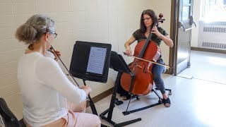 Bangor Symphony Orchestra wellness program fills area hospitals with music [upl. by Jobey]