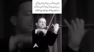 Jascha Heifetz plays Paganini’s Caprice No 24 🎻🫧 classicalmusic piano violin heifetz pagani [upl. by Lyn]