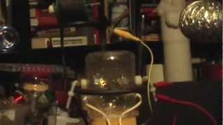 Extreme High Voltage Water Drop Triggered Arc Gap Vaporization Experiment Setup [upl. by Shandy393]