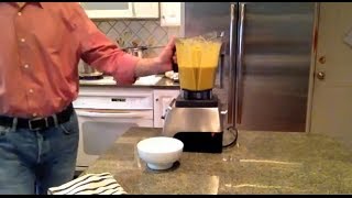 Vitamix Professional Series 750 Recipe Blending Butternut Squash [upl. by Itsyrc318]