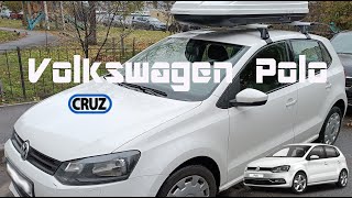 Roof rack Volkswagen Polo Crossbars Installation [upl. by Noiro237]