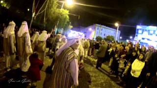 La Salud de Oriente Cabalgata de Reyes Magos Huelva 2014  El caballo camina [upl. by Noseyt]