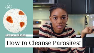 How to cleanse parasites Food list included [upl. by Aerdua]