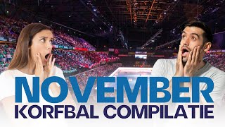 VETERANEN PASS  KORFBAL COMPILATIE  NOVEMBER [upl. by Eninnej]