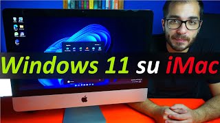 Windows 11 su iMac [upl. by Ynolem]