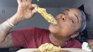 CHITTERLINGS SEASON NO TALKING ASMR EATING SHOW WITH SOUNDS [upl. by Bowden]