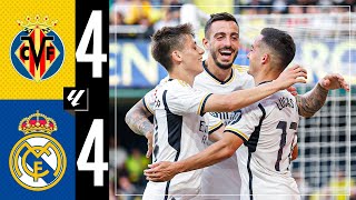 Villarreal 44 Real Madrid  HIGHLIGHTS  LaLiga 202324 [upl. by Gone422]