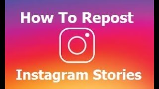 How To Repost Instagram Stories [upl. by Sel]