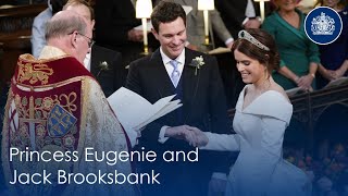 The wedding of Princess Eugenie and Jack Brooksbank Full Ceremony [upl. by Halak211]