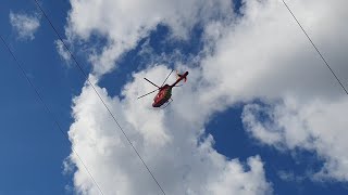 London Air Ambulance Circling In Edmonton North London [upl. by Vickey]