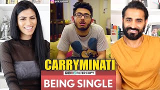 DAILY VLOGGERS PARODY 😘  CARRYMINATI  REACTION [upl. by Araik268]