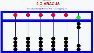 soroban abacus abaküs tutorial Lesson Easy Math المعداد الرياضيات [upl. by Melloney840]