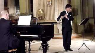 G Fauré  Sicilienne for flute and piano  JC Sampson VRigot [upl. by Carina]