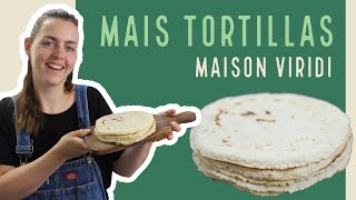 Makkelijke MAIS TORTILLAS maken [upl. by Bixby]