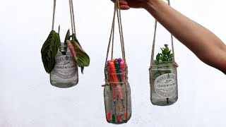 Making Upcycled Hanging Jars  JB Escapades Episode 5 [upl. by Mauri258]