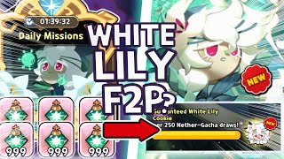 So White Lily Cookie is FREE for ALL BUT Here is How [upl. by Bamford]