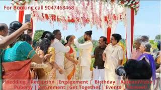 Recent Wedding Function July 12 at LakeView Party Hall  Chetpet Eco Park  TO BOOK 9047468468 [upl. by Esekram]