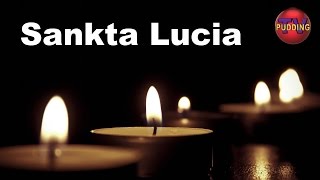 Sankta Lucia Natten går tunga fjät mtext  Svenska barnsånger [upl. by Ilera]