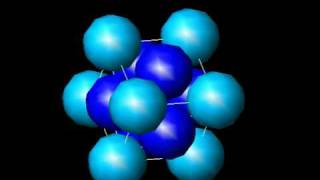 FaceCentered Cubic Lattice Structure fcc [upl. by Pentheas]