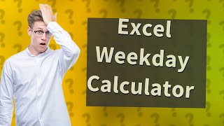 How do I calculate days in Excel excluding Saturday and Sunday [upl. by Arehahs968]