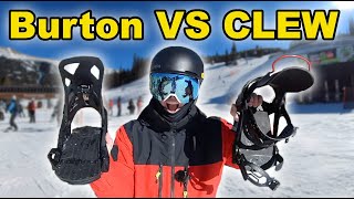 Burton Step On Bindings VS CLEW Snowboard Bindings [upl. by Althea]